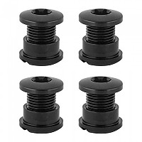 [해외]ABSOLUTE BLACK Short Bolts And Nuts 4 Units Screw 1137576459 Black