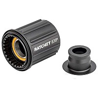 [해외]디티스위스 Ratchet Exp Shimano HG 세라믹 오른쪽 모자이 있는 MTB 프리허브 바디 1141339307 Black