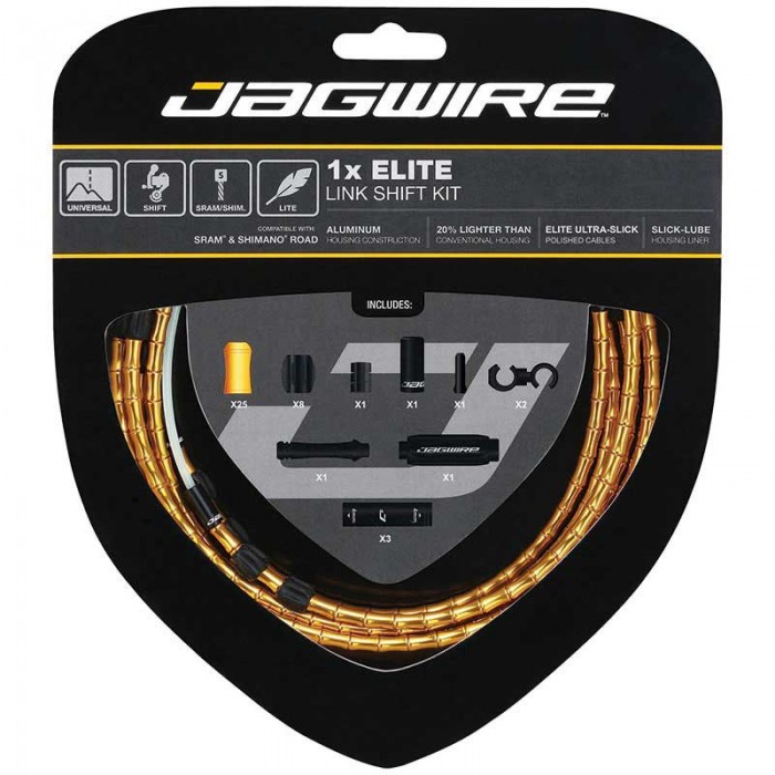 [해외]JAGWIRE Elite Link 변속 키트 1141265993 Limited Gray