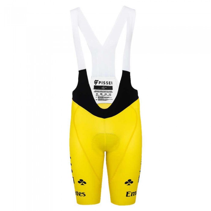 [해외]피세이 UAE 팀 Emirates - Tour De France 2024 Replica Sanremo 비브 쇼츠 1141291319 Yellow / White