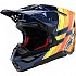 [해외]알파인스타 S-M10 TLD 25 오프로드 헬멧 9141309415 Dark Blue / Orange / Yellow Fluor / Red Glossy