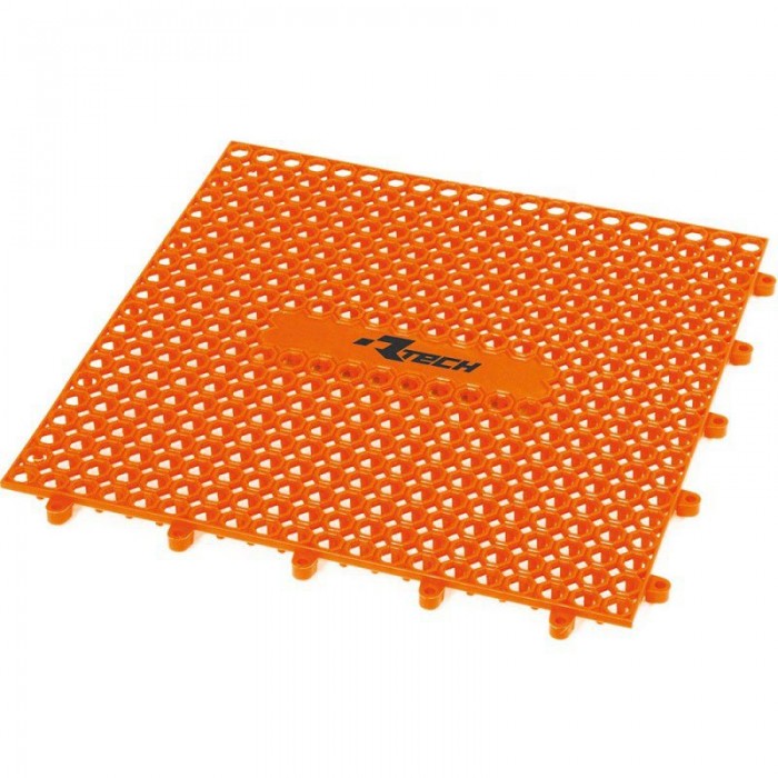 [해외]RTECH Rubber 1x1m 바닥 매트 9137190072 Orange