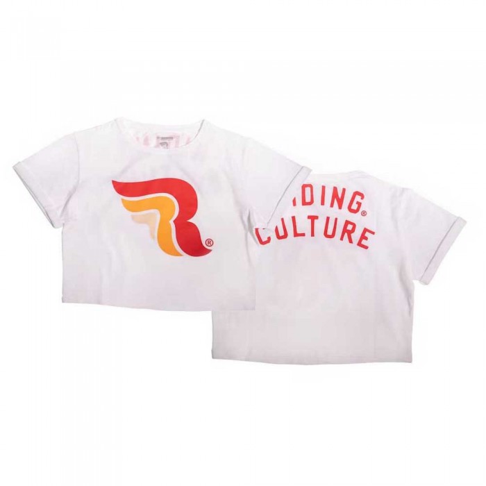 [해외]RIDING CULTURE Logo 반팔 티셔츠 9139975435 White