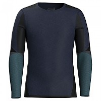 [해외]스마트울 Intraknit Merino 200 Colorblock 긴팔 베이스 레이어 9140817129 Deep Navy / Twilight