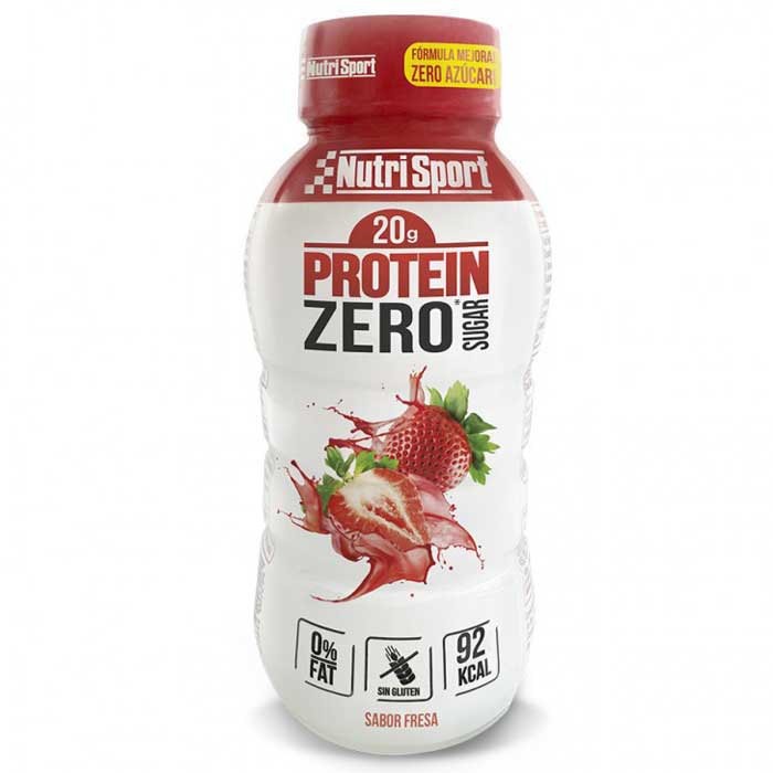 [해외]NUTRISPORT Protein Zero Sugar 330ml 프로틴 드링크 딸기 6141296602