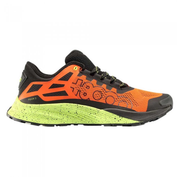 [해외]+8000 Tigor 2 24i 트레일 러닝화 6140929866 Orange / Black