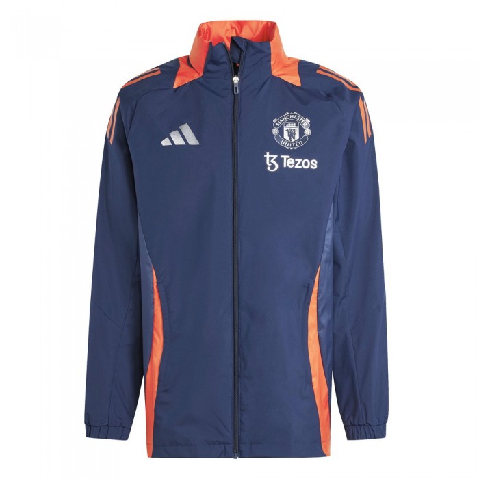 [해외]아디다스 Manchester United 24/25 자켓 3141013577 Night Indigo / Bright Red