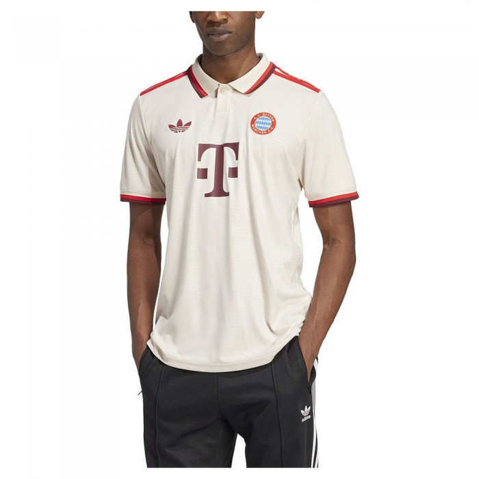 [해외]아디다스 FC Bayern Munich 3 Stripes 24/25 세 번째 저지 3141015863 Linen