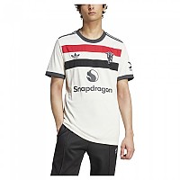 [해외]아디다스 Manchester United 24/25 3 Stripes 반팔 티셔츠 3141015876 Off White