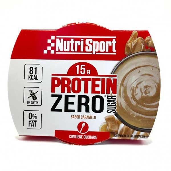 [해외]NUTRISPORT Pudding Protein Zero Sugar 단백질 푸딩 박스 카라멜 12 단위 3141296606