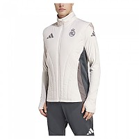 [해외]아디다스 Real Madrid 24/25 Winterized 조끼 3141082245 Putty Mauve / Dark Grey / Charcoal