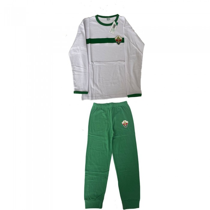 [해외]ELCHE CF 아동용 긴팔 파자마 3140372975 White / Green