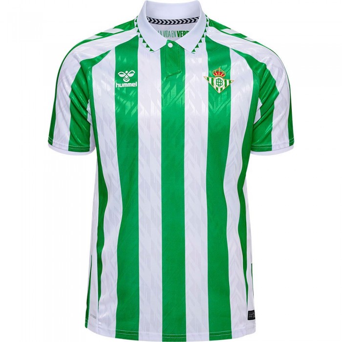 [해외]험멜 Real Betis 24/25 홈 유니폼 3141131103 Fern Green / White