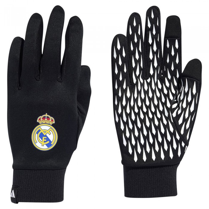 [해외]아디다스 Real Madrid Home Fieldplayer 장갑 3141129422 Black / White