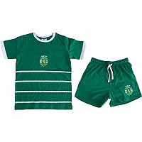 [해외]SPORTING CP 반팔 잠옷 3140226706 Stripes Green