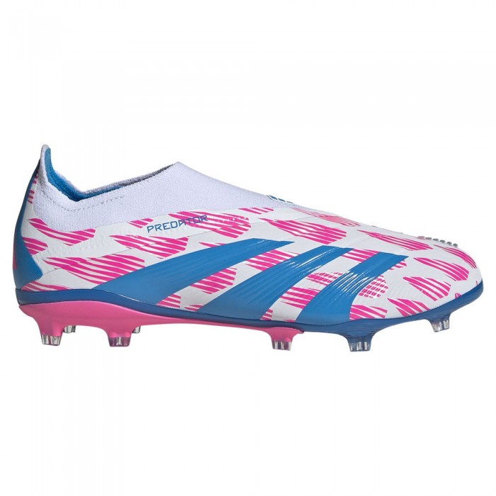 [해외]아디다스 Predator Elite Laceless FG 축구화 3141105282 Ftwr White / Solar Blue / Solar Pink