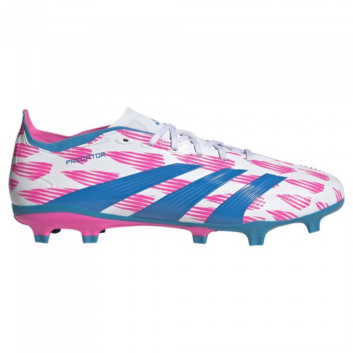 [해외]아디다스 Predator League FG 축구화 3141105302 Ftwr White / Solar Blue2 S14 / Solar Pink