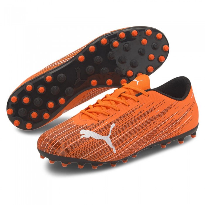 [해외]푸마 Ultra 4.1 MG 축구화 3141291744 Shocking Orange / Puma Black