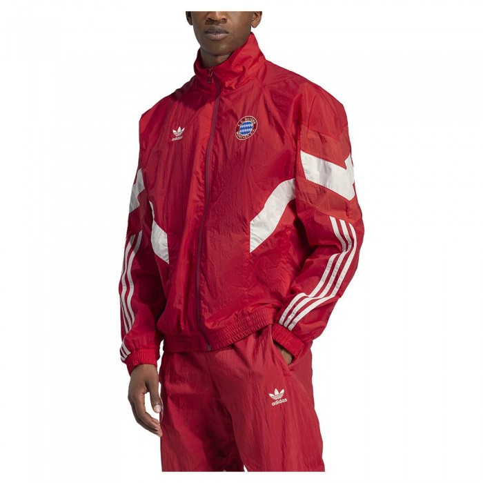 [해외]아디다스 FC Bayern Munich Originals 트랙 자켓 3141125648 Active Maroon F19