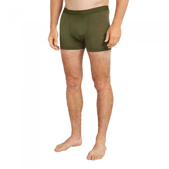 [해외]아이스브레이커 Merino 125 Cool-Lite Anatomica 복서 브리프 3141264852 Loden