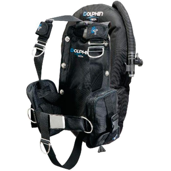 [해외]IST DOLPHIN TECH JT 40 With SS Back and Basic 하네스 BCD 10136449786 Black