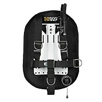 [해외]엑스딥 Zeos 28 Standard stainless steel backplate XL weight pockets 날개 10141339581 Black