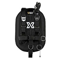 [해외]엑스딥 Zeos 38 Deluxe aluminium backplate XL weight pockets 날개 10141339583 Black