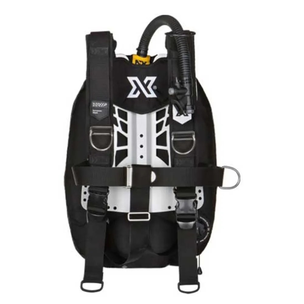 [해외]엑스딥 Zen Deluxe aluminium backplate S weight pockets 날개 10141339590 Black