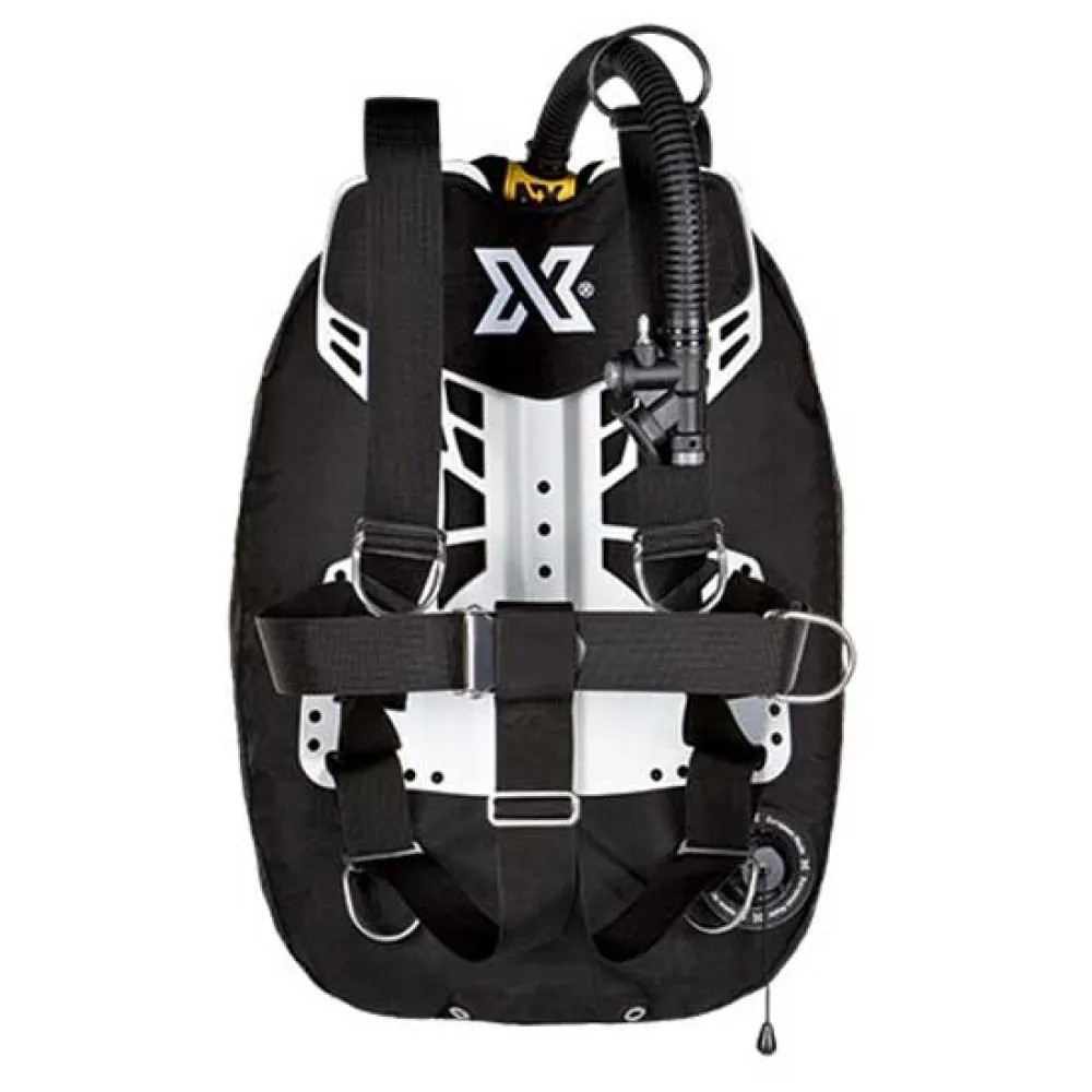 [해외]엑스딥 Zen Standard steel backplate S weight pockets 날개 10141339596 Black