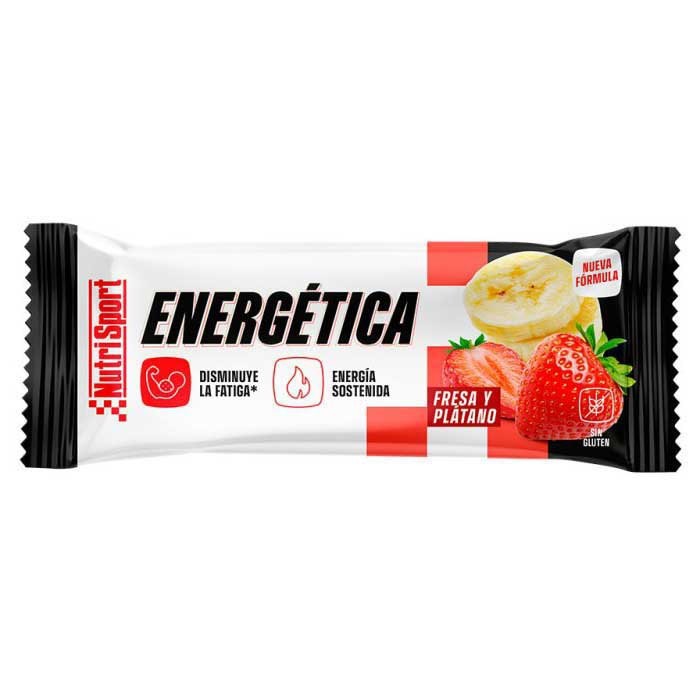 [해외]NUTRISPORT Energetica 49g 딸기 바나나 에너지 바 4141296559