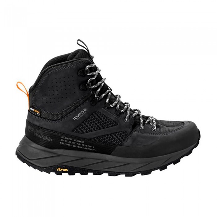 [해외]잭울프스킨 Terraquest Texapore Mid 등산화 4141324577 Black