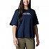 [해외]컬럼비아 North Cascades™ 반팔 티셔츠 4140983474 Collegiate Navy