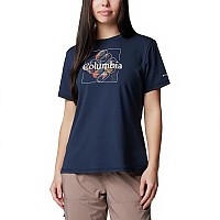 [해외]컬럼비아 Sun Trek™ 반팔 티셔츠 4140983710 Collegiate Navy