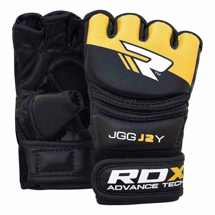 [해외]RDX SPORTS 전투 장갑 Grappling Kids 7136381083 Black / Yellow