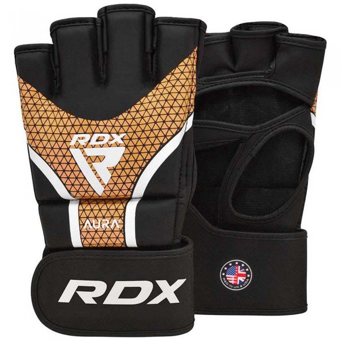 [해외]RDX SPORTS Aura+ T17 그래플링 글러브 7141326159 Black / Golden