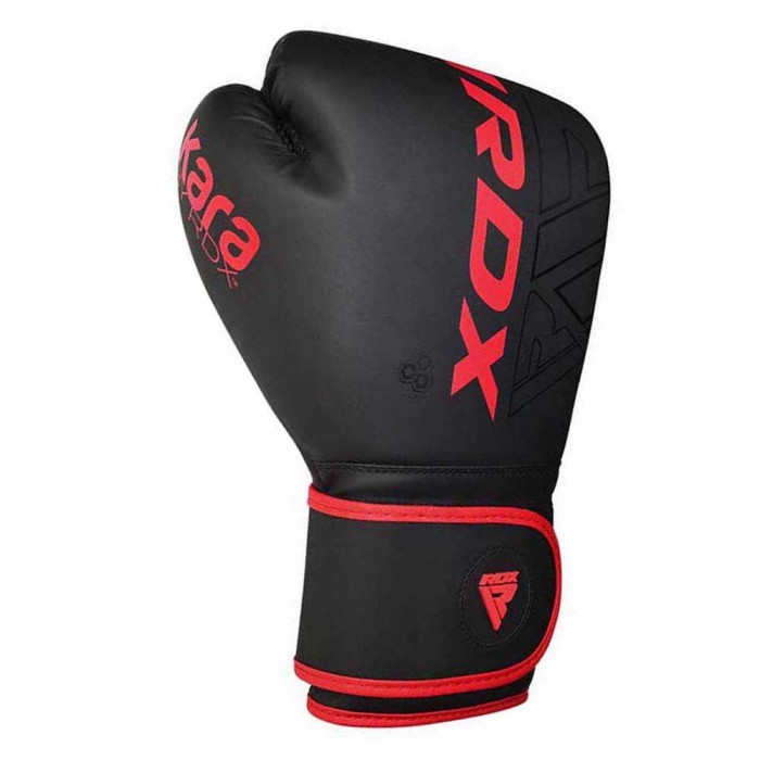 [해외]RDX SPORTS F6 Kara 인조 가죽 복싱 글러브 7141326207 Matte Red