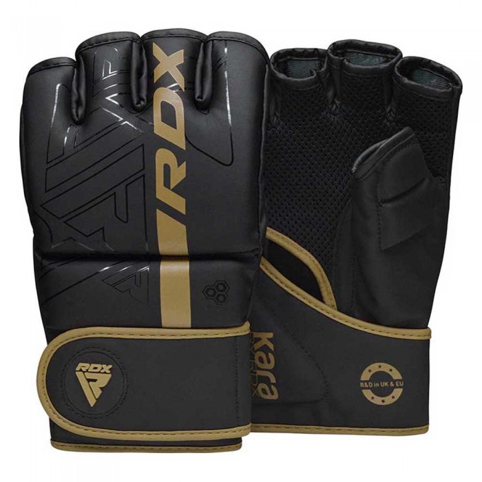 [해외]RDX SPORTS F6 Kara 그래플링 글러브 7141326225 Matte Golden