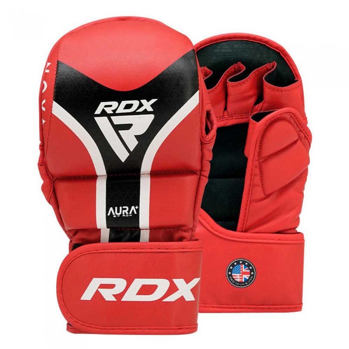 [해외]RDX SPORTS Shooter Aura+ T17 그래플링 글러브 7141326351 Red / Black