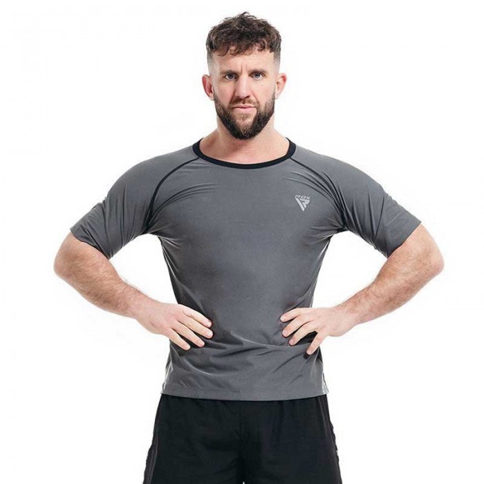 [해외]RDX SPORTS Sweat M1 반팔 티셔츠 7141326369 Grey