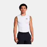 [해외]언더아머 HeatGear 민소매 티셔츠 7141306011 White