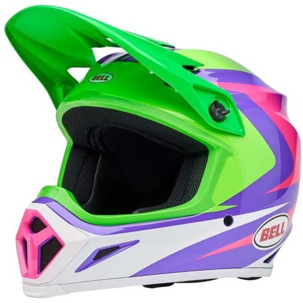 [해외]BELL MOTO MX-9 Mips Jackal 오프로드 헬멧 9141272863 Green