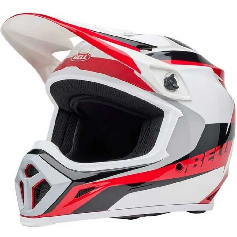 [해외]BELL MOTO MX-9 Mips Rift 오프로드 헬멧 9141272865 Red