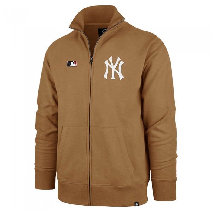 [해외]47 MLB New York Yankees Core Islington 풀지퍼 스웨트셔츠 141196680 Camel