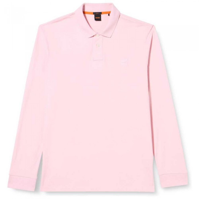 [해외]BOSS Passerby 10256683 긴팔 폴로셔츠 140771029 Light / Pastel Pink