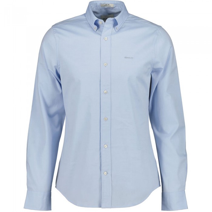 [해외]간트 Slim Pinpoint Oxford 긴팔 셔츠 140869991 Light Blue