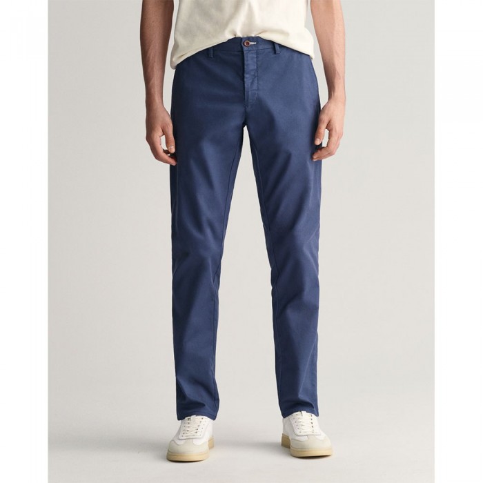 [해외]간트 Slim Chinos 치노 팬츠 140872235 Shadow Blue