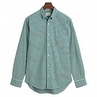 [해외]간트 Classic Gingham 긴팔 셔츠 141001664 Deep Forest Green