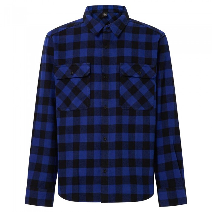 [해외]오클리 APPAREL 90S Plaid 긴팔 셔츠 140752766 Blue / Black Check