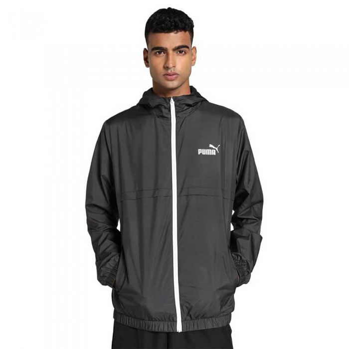 [해외]푸마 ESS Solid Windbreaker 자켓 140939669 Black / All black