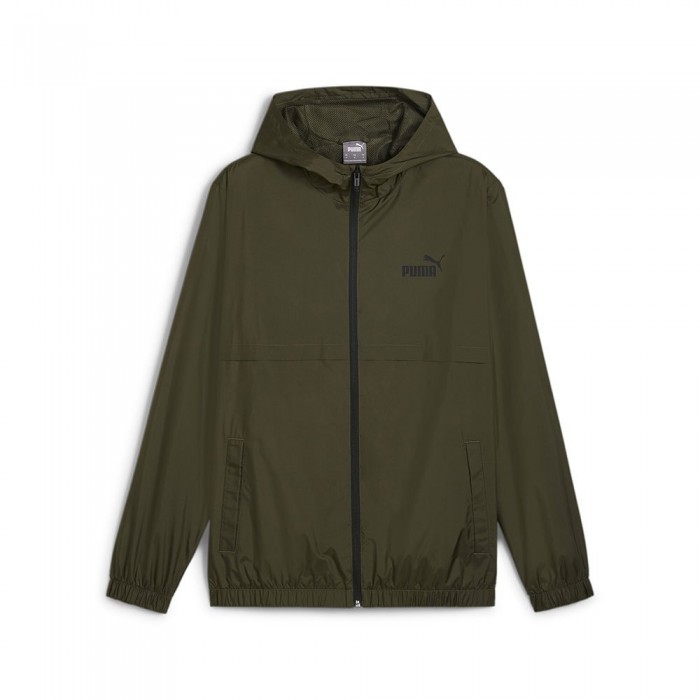 [해외]푸마 ESS Solid Windbreaker 자켓 140939670 Dark Olive